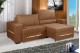 Sofá Retrátil e Reclinável 2.30m ESTILO ESTOFADOS - CHAYENE com SoftGel D33 Linho "Terracota" Sofá Retrátil e Reclinável 2.30m ESTILO ESTOFADOS - CHAYENE com SoftGel D33 Linho "Terracota"