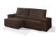 Sofá Retrátil e Reclinável 2.20m ESTILO ESTOFADOS - ODIN com SoftGel D33 Velusoft "Marrom" Sofá Retrátil e Reclinável 2.20m ESTILO ESTOFADOS - ODIN com SoftGel D33 Velusoft "Marrom"