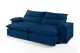 Sofá Retrátil e Reclinável 2.50m ESTILO ESTOFADOS - OSLO com SoftGel D33 Velusoft "Azul" Sofá Retrátil e Reclinável 2.50m ESTILO ESTOFADOS - OSLO com SoftGel D33 Velusoft "Azul"