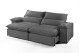 Sofá Retrátil e Reclinável 2.50m ESTILO ESTOFADOS - OSLO com SoftGel D33 Velusoft "Cinza" Sofá Retrátil e Reclinável 2.50m ESTILO ESTOFADOS - OSLO com SoftGel D33 Velusoft "Cinza"