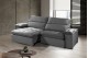Sofá Retrátil e Reclinável 2.50m ESTILO ESTOFADOS - OSLO com SoftGel D33 Velusoft "Cinza" Sofá Retrátil e Reclinável 2.50m ESTILO ESTOFADOS - OSLO com SoftGel D33 Velusoft "Cinza"