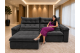 Sofá Retrátil Livia 2,70 Metros Velusoft | Conforto e Elegância para sua Sala