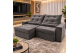  Sofá Retrátil Sophia 2,90 Metros velusoft | Conforto e Elegância para sua Sala