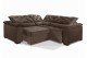 Sofá Retrátil Reclinável BERLIM DE CANTO 2.30 x 2.30 ESTILO ESTOFADOS - França Velusoft COR "MARROM" Sofá Retrátil Reclinável BERLIM DE CANTO 2.30 x 2.30 ESTILO ESTOFADOS - França Velusoft COR "MARROM"