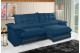 Sofá Retrátil Reclinável IRÃ 2.20m ESTILO ESTOFADOS - França Velusoft COR "AZUL" Sofá Retrátil Reclinável IRÃ 2.20m ESTILO ESTOFADOS - França Velusoft COR "AZUL"