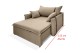 Poltrona Sofá Cama Valence Premium 120cm SoftGel D33 Linho Marrom Poltrona Sofá Cama Valence Premium 120cm SoftGel D33 Linho Marrom