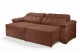 Sofá Retrátil e Reclinável 2,30m ESTILO ESTOFADOS - PARIS 2 módulos com Velusoft D33 "TERRACOTA" Sofá Retrátil e Reclinável 2,30m ESTILO ESTOFADOS - PARIS 2 módulos com Velusoft D33 "TERRACOTA"